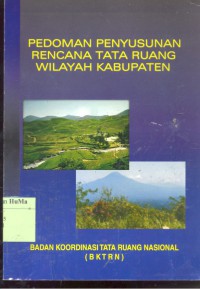 Image of Pedoman Penyusunan Rencana Tata Ruang Wilayah Kabupaten