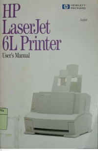 HP LaserJet 6L Pro Printer : user manual