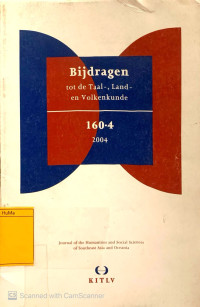 Bijdragen : tot de taal-, land- en volkenkunde 160.4