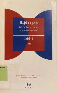 Bijdragen Tot De Taal-, Land-En Volkenkunde (BKI) : 166.4