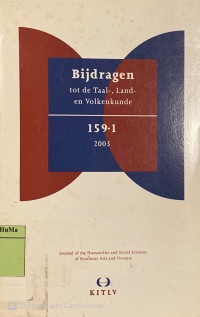 Bijdragen Tot De Taal-, Land-En Volkenkunde (BKI)
