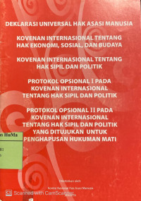 Deklarasi Universal Hak Asasi Manusia (DUHAM)