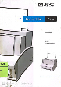 HP LaserJet 6L Pro Printer : user guide
