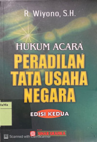 Hukum Acara Peradilan Tata Usaha Negara