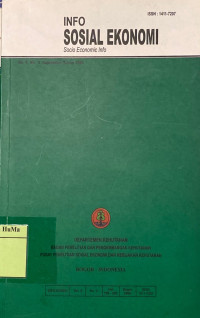 Info Sosial Ekonomi : socio economic info -vol.6