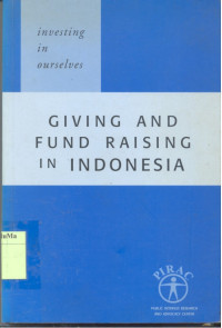 Investing in Ourselves : giving and fund raising in Indonesia