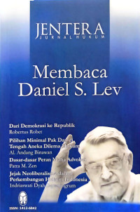 Jentera Jurnal Hukum : Membaca Daniel S.Lev