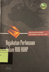 Kejahatan Perkosaan Dalam RUU KUHP