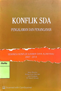 Konflik SDA : pengalaman dan penanganan