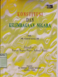 Image of Konstitusi dan Kelembagaan Negara