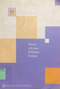 Manual Advokasi Kebijakan Strategi