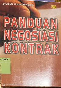 Panduan Negosiasi Kontrak