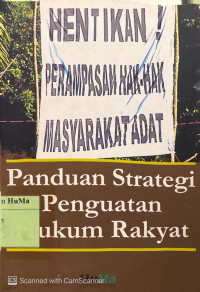 Panduan Strategi Penguatan Hukum Rakyat