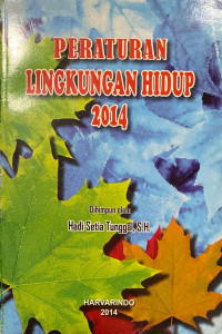 Peraturan Lingkungan Hidup 2014