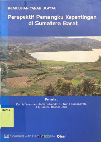 Perspektif Pemangku Kepentingan di Sumatera Barat