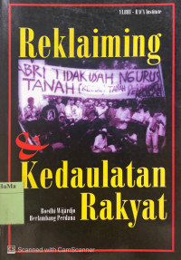 Reklaiming dan Kedaulatan Rakyat