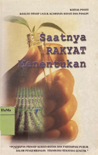 Saatnya Rakyat Menentukan