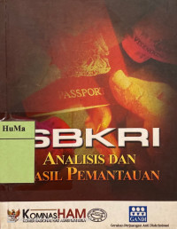SBKRI : analisis dan hasil pemantauan