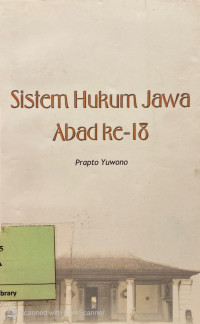 Sistem Hukum Jawa Abad ke-18