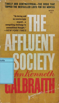 Image of The Affluent Society