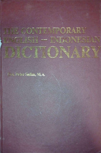 The Contemporary Indonesian-English Dictionary