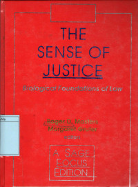 The Sense of Justice : biological foundations of law