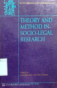 Theory and Method in Socio-Legal Research