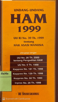 Undang-undang HAM 1999