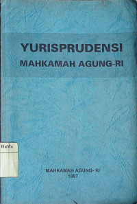 Yurisprudensi Mahkamah Agung-RI